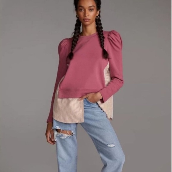 Anthropologie Maeve Puff Sleeve 